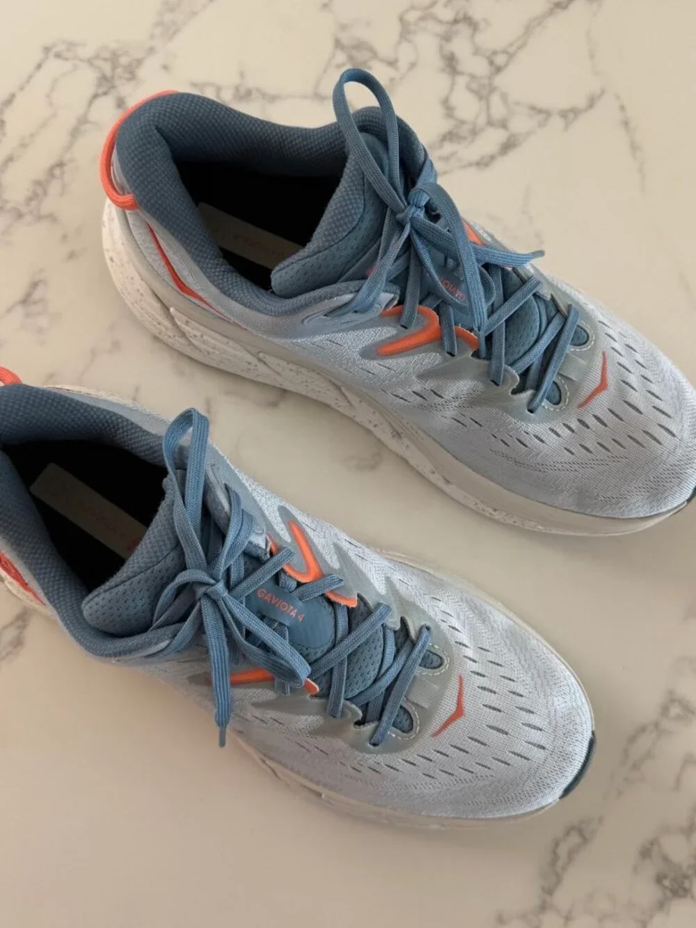 Hoka Gaviota 4 Running Shoes - Blue Fog - Size 10.5 Wide (D)